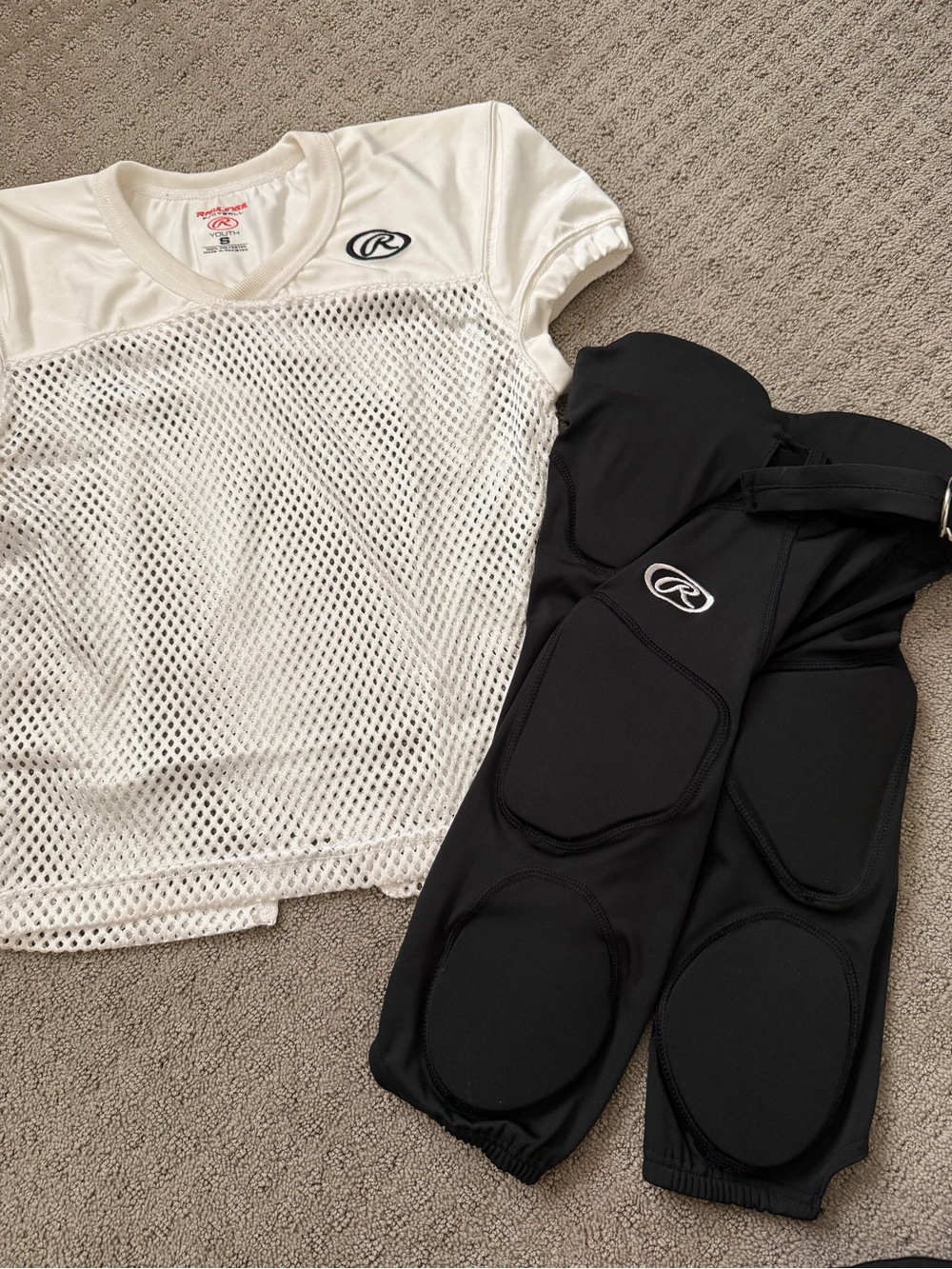 Rawlings Youth Football Jersey & Pants